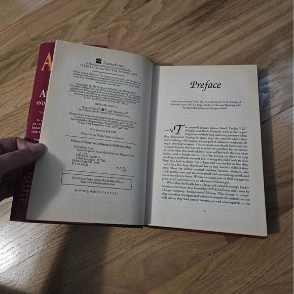 Acorna's Quest by Anne McCaffrey and Margaret Ball ~ HarperPrism Hardcover - Picture 8 of 14